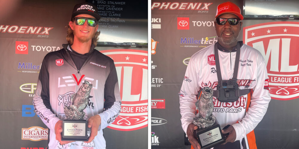 Image for Georgia’s Parker Guy holds off field for victory at Phoenix Bass Fishing League event at Lake Eufaula Presented by Suzuki Marine