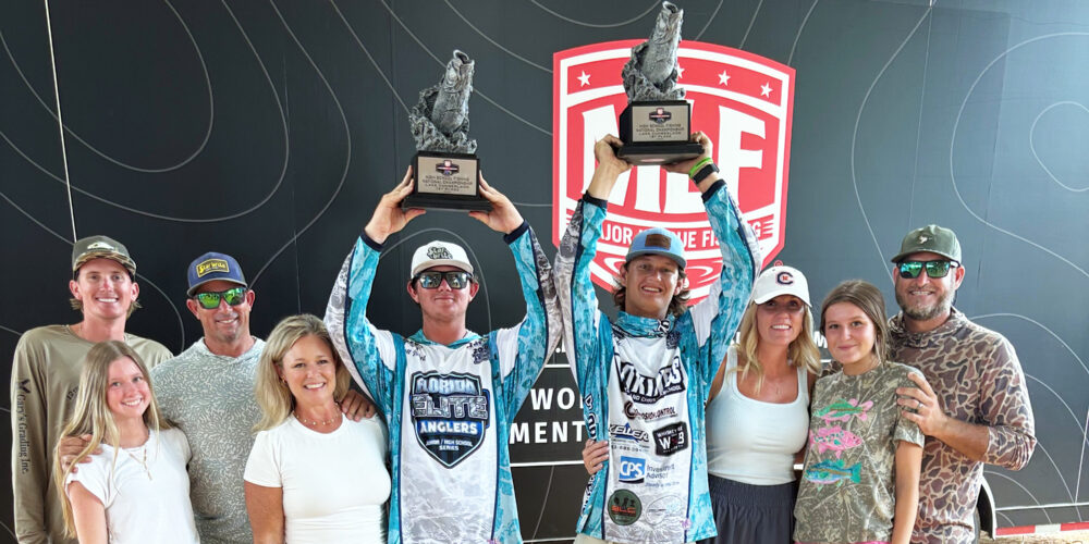 Image for Lane, Tyler complete wire-to-wire win at High School Fishing National Championship