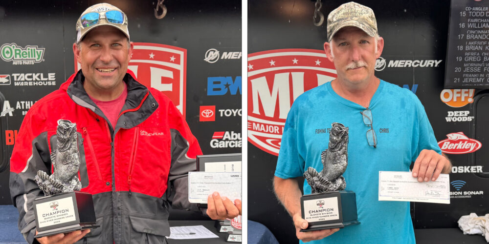 Image for Ohio’s Moran gaps field for victory at Phoenix Bass Fishing League event at Ohio River-Tanners Creek