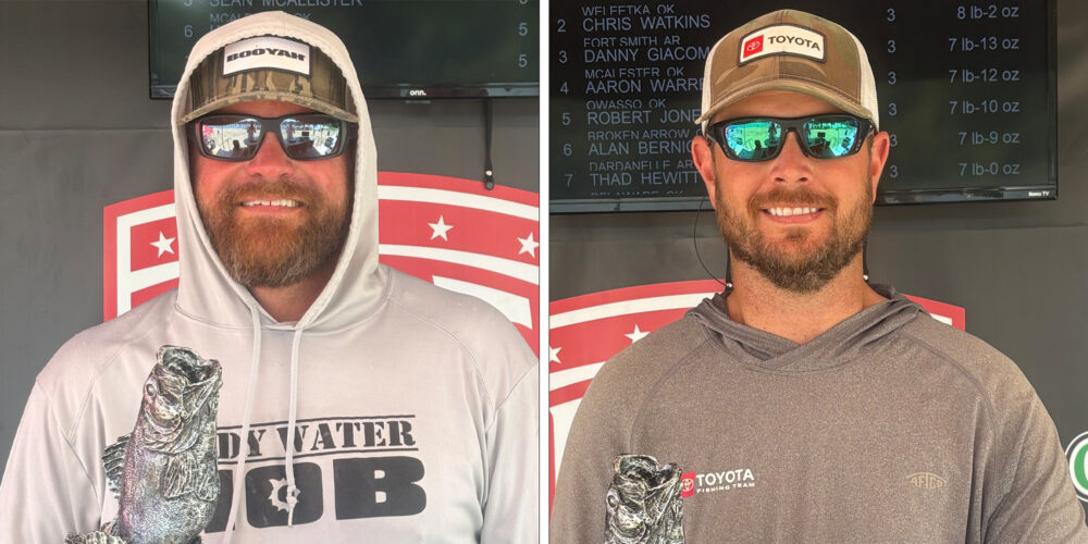 Image for Bokoshe’s Jones holds on for win at Phoenix Bass Fishing League event at Arkansas River