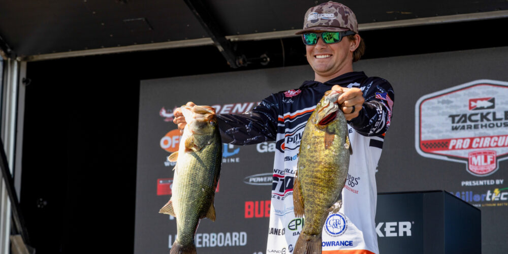 Image for Cal Lane vaults into lead at Tackle Warehouse Pro Circuit Stop 6 on Lake Champlain Presented by VOSKER