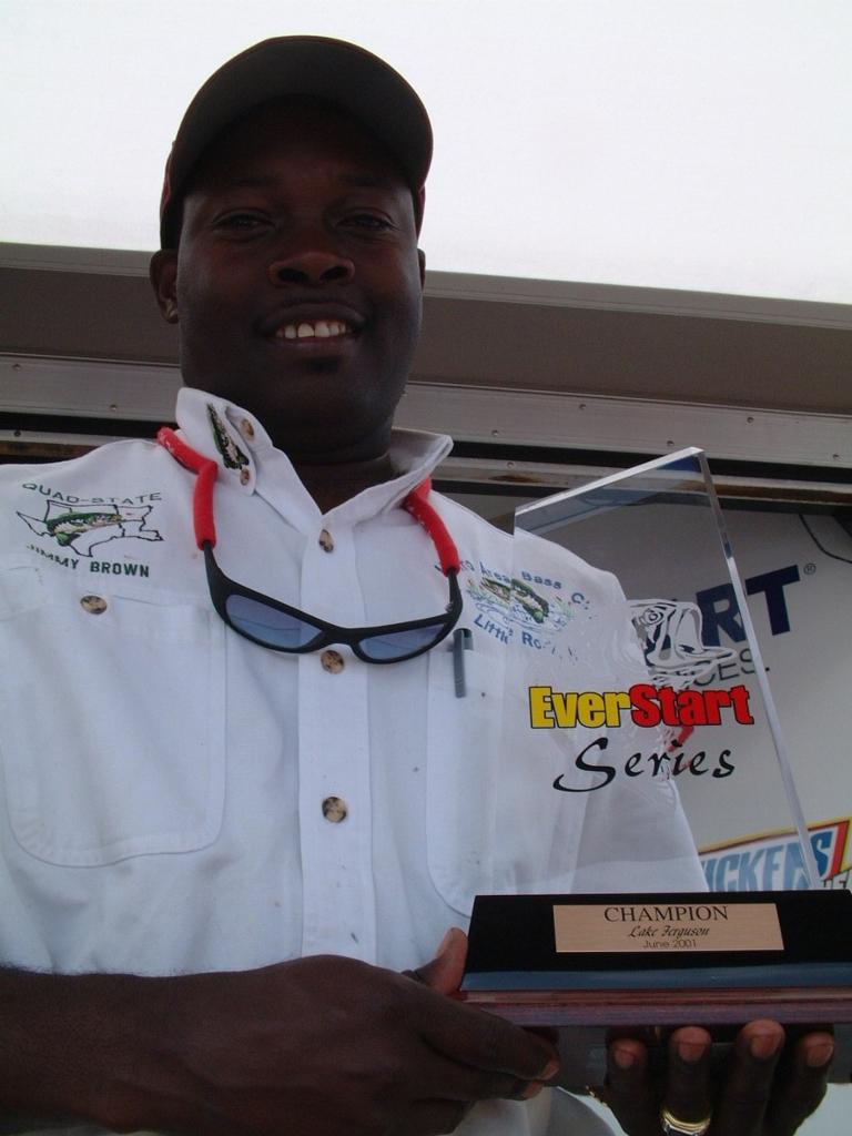 Image for Brown beats the odds, bags co-angler title on Lake Ferguson