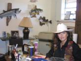 When she is not fishing, Crain can be found tending her horses and working in her home office.