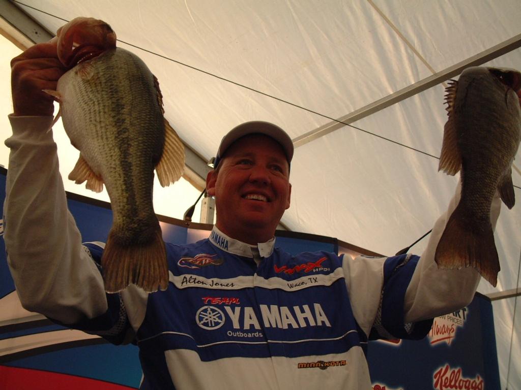 Image for Jones crushes pro field on Lake Wheeler, tightens grip on first place