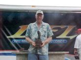 J.D. Hughes of Westminster, S.C., bested all the rest in the Co-angler Division of the June 22 Wal-Mart BFL Savannah River Division tournament on Lake Russell.