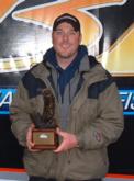 Todd Davis of Mountain Pine, Ark., claimed first place in the 146-competitor Co-angler Division of the Feb. 22 BFL tourney on Lake Ouachita with two bass weighing 6 pounds, 15 ounces.