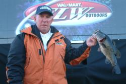 Gerald Smith of Louisville, Ky., leads the Co-angler Division with a two-day total of 18 pounds, 11 ounces.