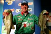 Pro Shad Schenck of Waynetown, Ind., recorded a 14-pound, 10-ounce limit to grab fourth place in today