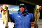 Anthony Gagliardi of Prosperity, S.C., turned in a 17-pound, 1-ounce catch to lead all pros into the second day of competition at the Atchafalaya Basin.