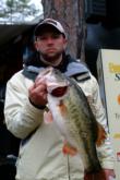 Co-angler Daniel Armstrong of Fayetteville, Ark., claimed second place overall after hauling in a healthy 18-pound, 6-ounce catch. 