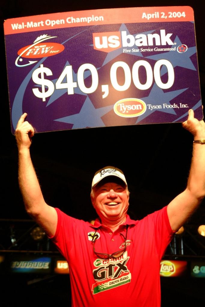 Image for Turner wins co-angler title at Wal-Mart Open in tight finish