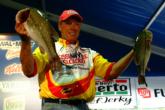 Pro Terry Segraves of Kissimmee, Fla., followed Fritts in second place with a limit weighing 18 pounds, 14 ounces.