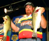 Pro Dan Morehead of Paducah, Ky., missed the top 10 on his home lake by a heartbreaking 1 ounce.