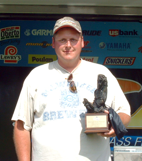 Image for Jones wins Great Lakes Division event on Wolf River Chain