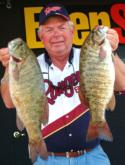 Pro Steve Clapper of Lima, Ohio, is in fifth with 17 pounds, 8 ounces.