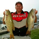 Pro Rodney Sorrell of Stokesdale, N.C., caught 20 pounds, 3 ounces to place third.