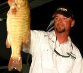 Mike Desforges of Burlington, Ontario, caught 3 pounds fewer than he did Wednesday, but he held onto the second spot with a two-day weight of 29 pounds, 6 ounces.