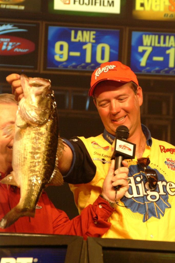 Image for Kennedy closes in on FLW tournament title