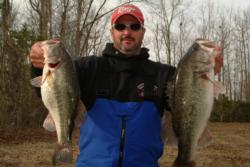 Pro Alex Ormand of Bessemer City, N.C., qualified in seventh place after posting a two-day catch weighing 31 pounds.