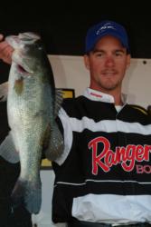 Pro Warren Wyman of Calera, Ala., used a catch of 10 pounds, 1 ounce to finishe the semfinals in sixth place.