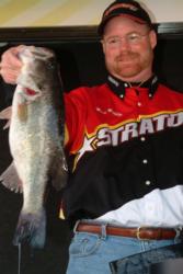 Pro Mark Mauldin finished the EverStart Santee Cooper event in fourth place.