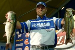 Pro Todd Ary of Birmingham, Ala., placed fourth with a five-bass weight of 18 pounds, 7 ounces.