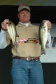 Michael Herron opened up a 3-pound, 6-ounce lead on the co-angler side heading into day four.
