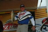 Tommy Skarlis displays a nice Bull Shoals walleye.