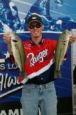 Co-angler Gary Key makes another top-10 appearance with an opening-round lead on Lake Mead.