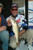 Todd Riley brought in one walleye that weighed 3 pounds, 13 ounces.