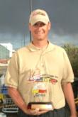 Co-angler Lewis Milligan claimed victory in his first season to fish the EverStart Series.