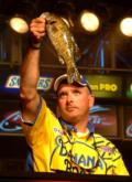 Pro sixth place: Kevin Vida of Clare, Mich., five bass, 9-1