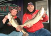 Richard Lacourse and Joseph Fallaw brought in five walleyes that weighed 29 pounds, 14 ounces.
