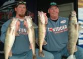 Steve Carlson and Joseph Fallaw found the big fish on day three at Lake Erie.