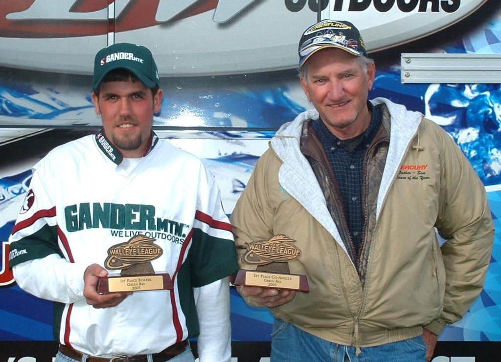 Image for Rasmussen, Schuette win Wal-Mart FLW Walleye League event on Green Bay
