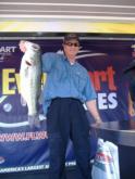 Pro Bernie Miller of North Vernon, Ind., had the day one big bass in the Pro Division weighing 7 pounds, 2 ounces.