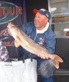 Pat Neu sits in second place on the pro side after two days of competition on Green Bay.
