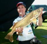 Tom Keenan sits in ninth place after three days of competition on Green Bay.
