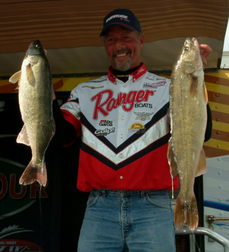 Image for Riley racks up nearly 30 pounds, leads after frantic day on Devils Lake