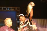 Co-angler Robert Blosser of Poynette, Wis., is in fourth place with two bass weighing 4 pounds, 13 ounces.