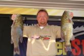 John Wilson of Hazelwood, N.C., leads the Co-angler Division of the EverStart Series Northeastern with 19 pounds, 11 ounces.