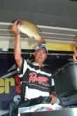 Pro Aaron Hastings of Middletown, Md., finished second with a two-day total of 36 pounds, 10 ounces.