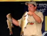 Chad Hicks of Rockville, Va., led the Co-angler Division with five bass weighing 15 pounds 15 ounces.