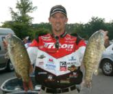 Art Ferguson, a Detroit River powerhouse, is the No. 5 pro after day two with 37-13 over two days.