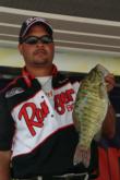 Nick Neves ended the day as the No. 2 co-angler thanks to a two-day catch of 30-10.