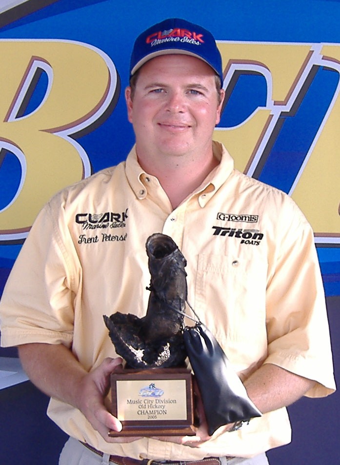 Image for Peterson tops leaderboard at BFL Super Tournament on Old Hickory Lake