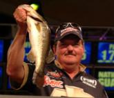 The legendary David Fritts caught a 12-pound, 12-ounce limit today to enter day four from the No. 4 spot.