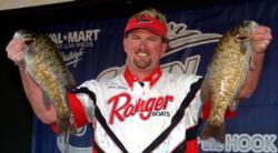 Jimmy Reese of Witter Springs, Calif., caught four bass weighing 9 pounds, 13 ounces to grab the second pro slot.