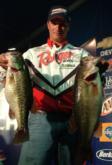 Hometown hero Anthony Gagliardi brought in a 26-pound, 14-ounce limit late in the day to claim second place on day one.