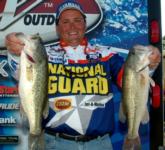 Coming in with 14 pounds, 4 ounces was pro Ramie Colson Jr. of Cadiz, Ky., who tied for third.